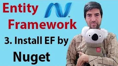 Entity Framework Tutorial 3: Install Entity framework by Nuget Package Manager