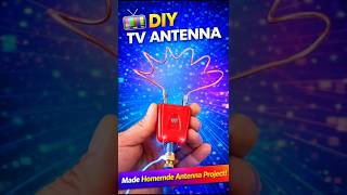 DIY TV Antenna – Boost Your Signal with a Homemade Receiver!” #diy #electronicsdiy #experiment