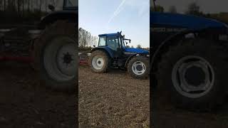 New HollandTM150 plowing vogel-noot m950