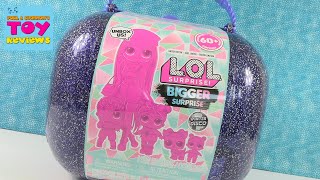 LOL Surprise Bigger Surprise OMG Doll Winter Disco Unboxing | PSToyReviews