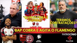 SEMANA DECISIVA NO FLAMENGO | COBRANÇA EXCESSIVA? | E O CENTRO AVANTE?
