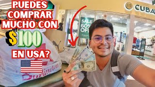 Que puedes COMPRAR CON $100 Dólares en ESTADOS UNIDOS? 🇺🇸😱💵