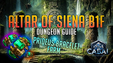Altar of Siena B1F (AOS1) - Prideus