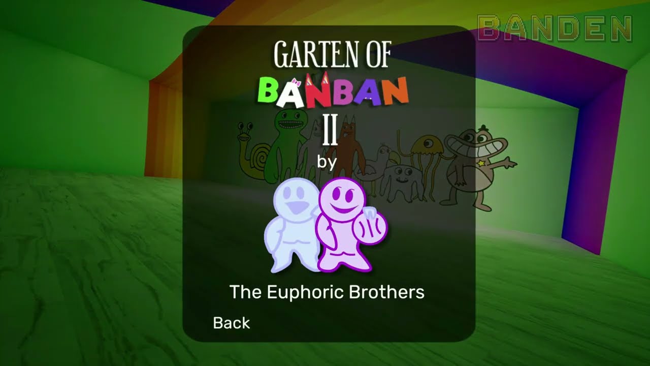 Garten of Banban 2 - FULL GAME Walkthrough & Ending (4K60) No Commentary 