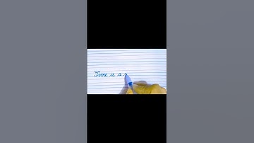 cursive handwriting ✍️ english writing #shorts #cursivewriting #shortvideo by NM creative