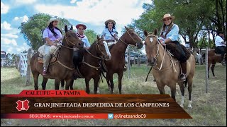Jineteando en Caleufú, La Pampa