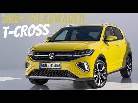 2024 Volkswagen T-Cross Debuts With Updated Lights, New Touchscreen