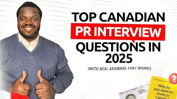 Top Canadian PR Interview Questions (With Real Answers That Work!)