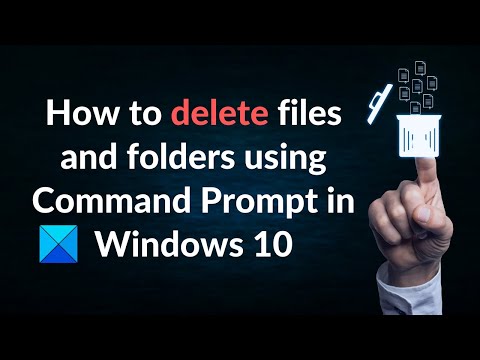 Video: How To Delete A File From The Command Line