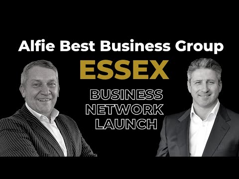 Bradley Chapman and Alfie Best Launch Essex Business Network