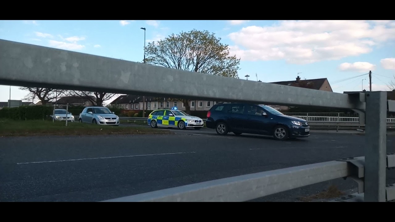 Scottish Police Rpu BMW RPU responding S-grade (police scotland) - YouTube