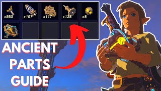 How To Get Ancient Parts - Screws, Springs, Shafts, Gears, Cores, Giant Cores - Zelda BOTW