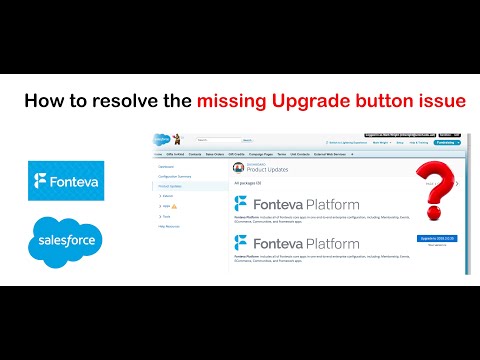 How to resolve missing Upgrade button issue in salesforce ( Disable critical updates )