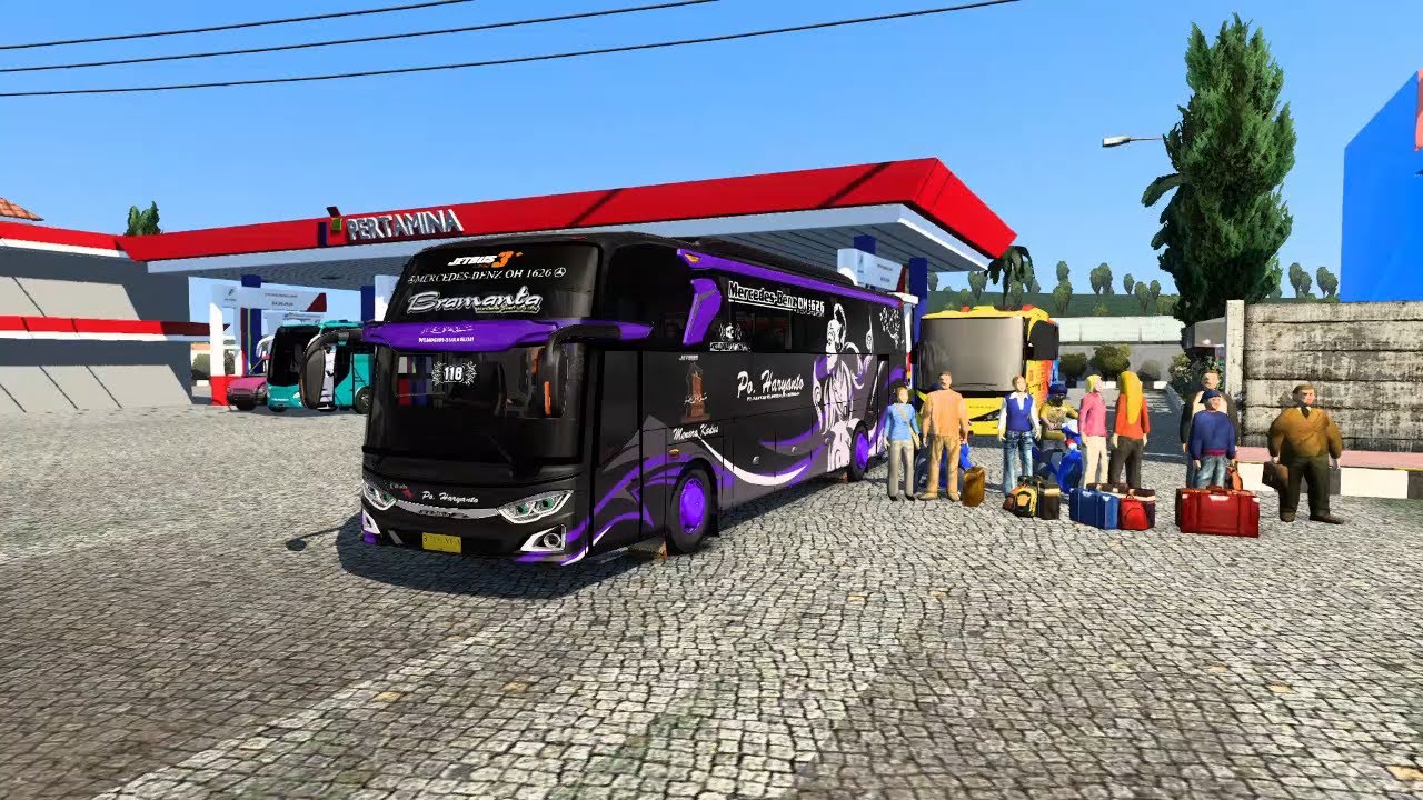 Makin Deras Makin Brutal - PO Haryanto | Mercedes-Benz 1626 | Jetbus 3 HDD