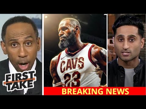 FIRST TAKE | Stephen A. and Shams ọn Cavaliers' chances of landing LeBron James as soon as this Week