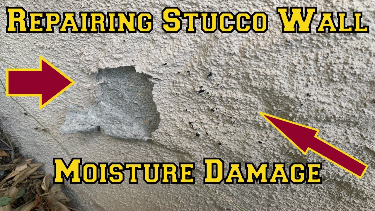 Ремонт оштукатуренных стен, поврежденных влагой 