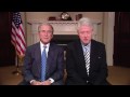 Presidents Clinton Bush Issue a Call to Action