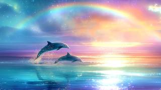 Rainbow Dolphins of Lemuria 🌈🐬 528Hz Ocean Codes for Deep Healing & Peace