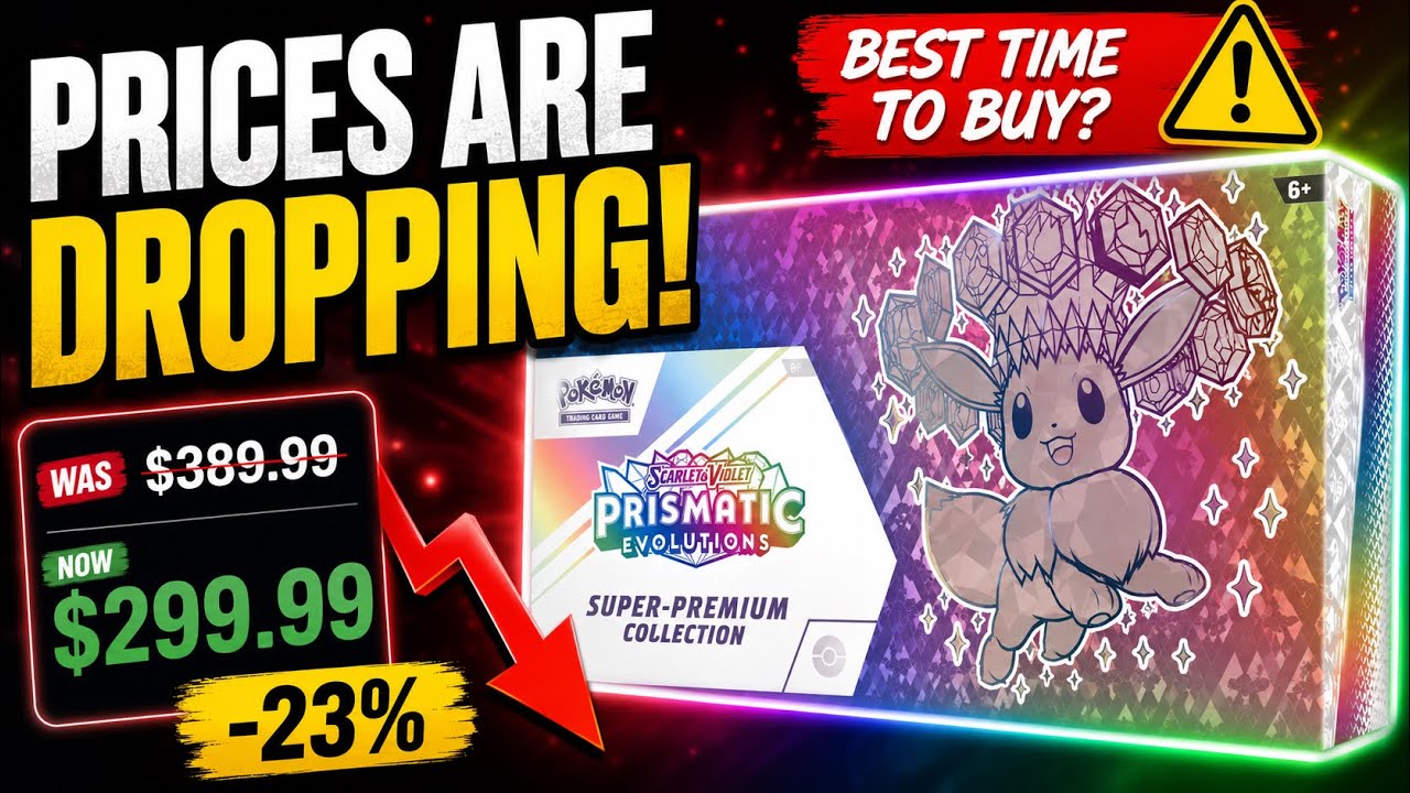 Prismatic Evolutions buyout backfired spectacularly, and the singles market is finally moving