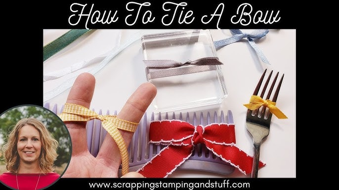 How To Tie A Perfect Bow With Wire Ribbon