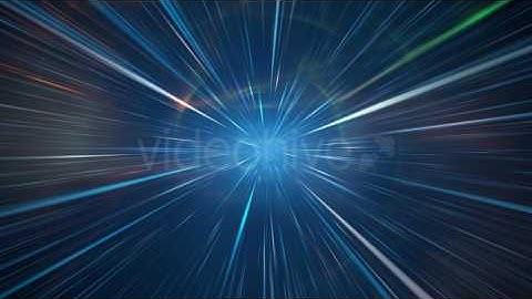 Light Speed Space Tunnel 4K