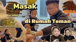 A friend treated me, and I helped cook. We made Indonesian food. #IndonesianCooking #Delicious