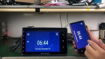 Android Auto compatible with Android 8.0 Phone works in Joying QD PX5 Car Radio