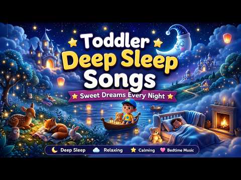 5 Hours of Toddler Deep Sleep Songs 🌙 Instant Bedtime Lullabies for Babies & Kids
