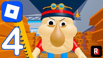 ROBLOX - EPIC SCHOOL ESCAPE! OBBY Gameplay Walkthrough Video Part 4 (iOS, Android)