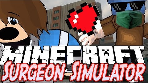 Minecraft: SURGEON SIMULATOR!! (Custom Map)