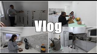 COMEÇAMOS A REFORMA DO QUARTO🚧 A situação está complicada😩 Nossa Rotina matinal!