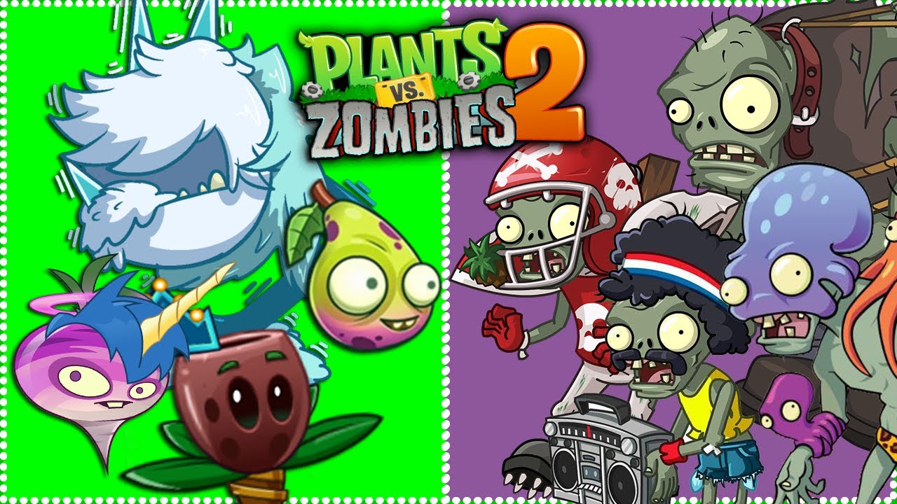MEJORES PLANTAS CONTRA MEJORES ZOMBIES - Plants vs Zombies 2 - YouTube
