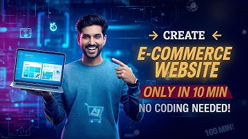 Build a Full E-Commerce Website Using AI ⚡ No Coding Needed! | Step-by-Step Tutorial (2025)