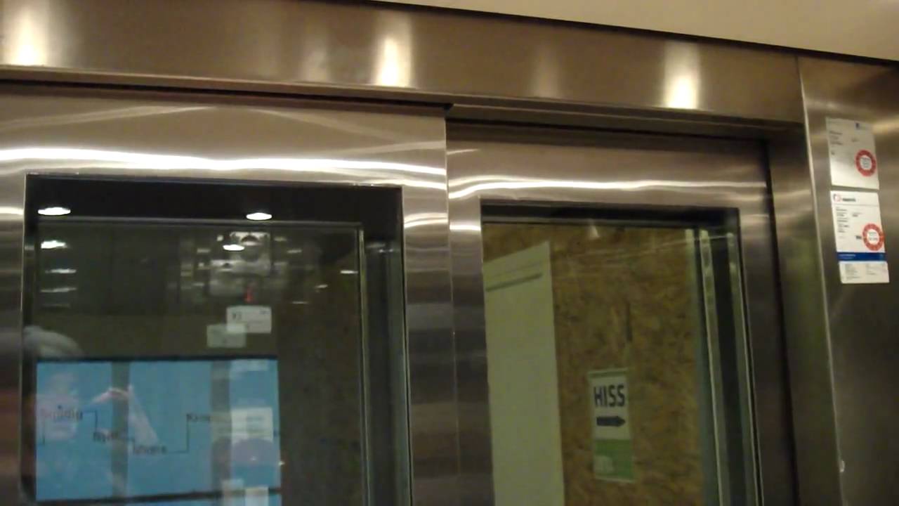 KONE Roped Hydraulic glass elevator at 
