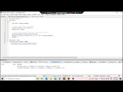 How To Reverse A Given Numbers In C Language| Reverse A Given Numbers|How To Code For Reverse Number