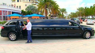 Giving Free Limo Rides To Strangers!!