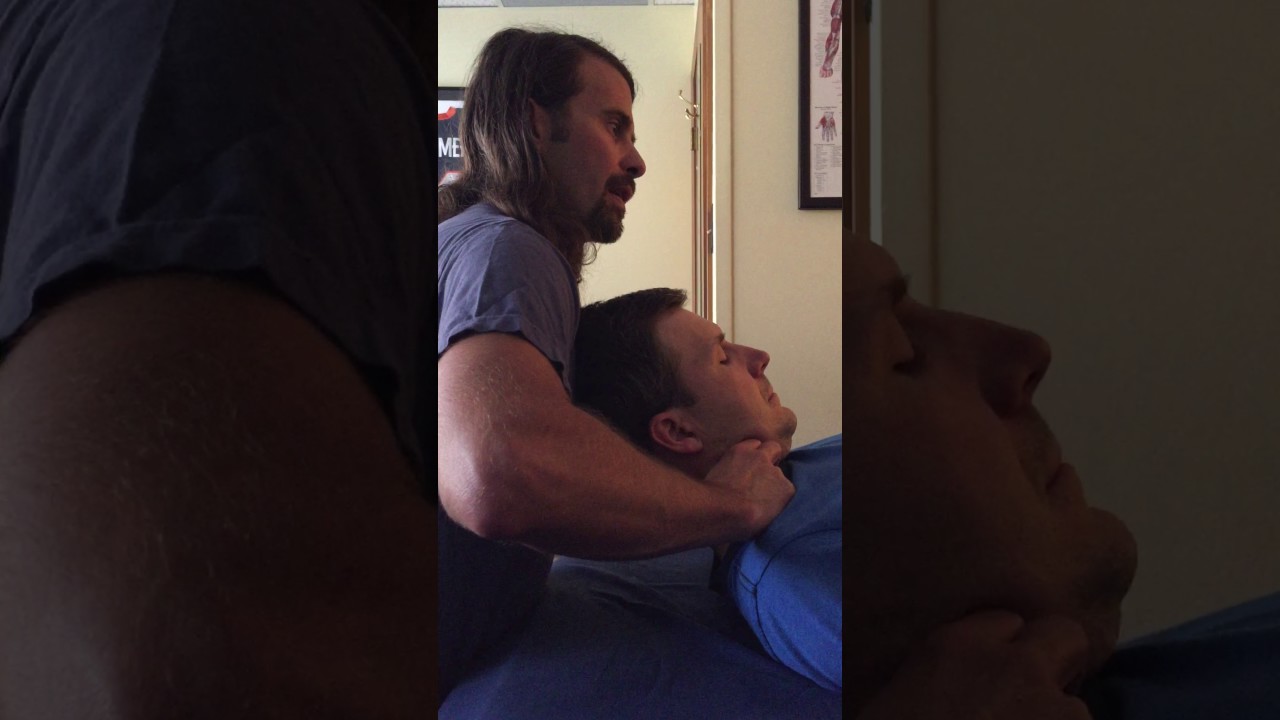 Anterior Neck Massage Therapy and Myofascial treatment work for whiplash