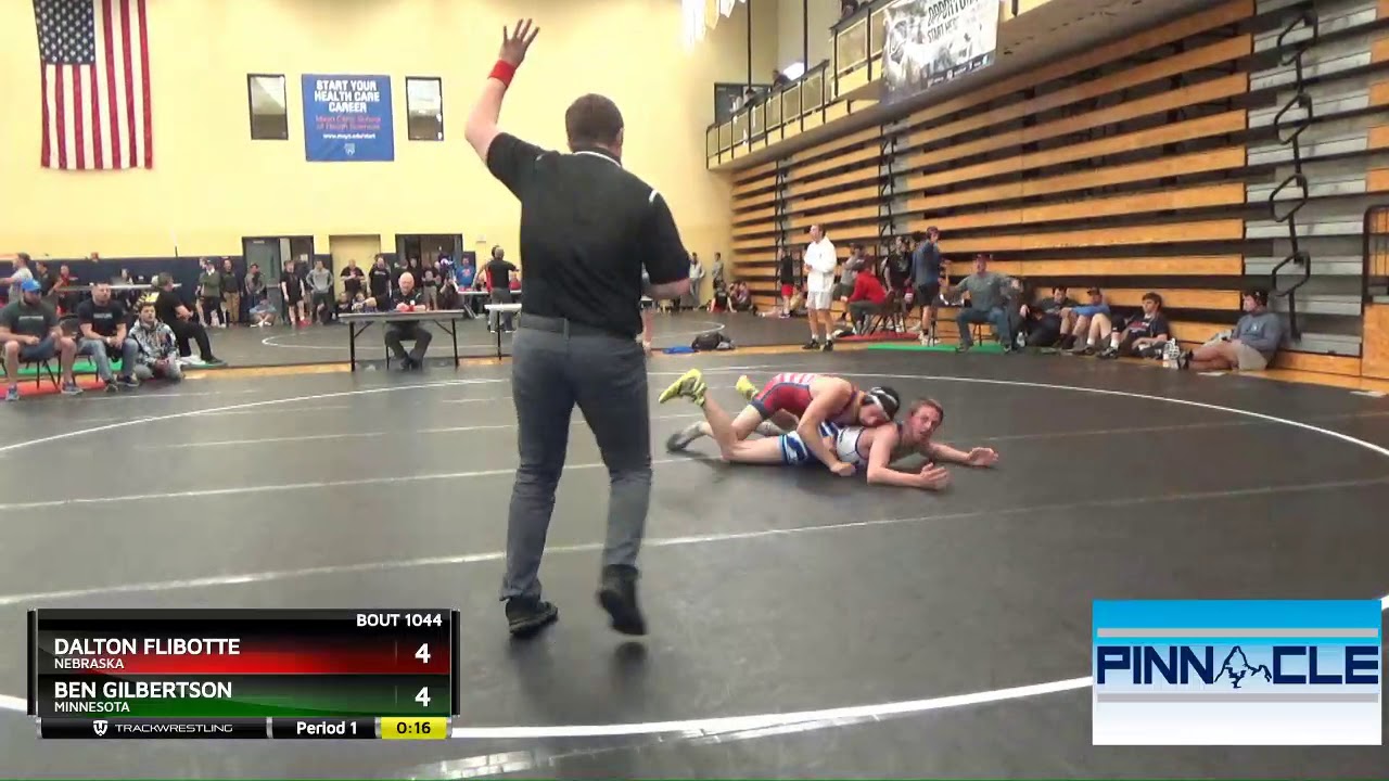Junior Men 152 Dalton Flibotte Nebraska Vs Ben Gilbertson Minnesota