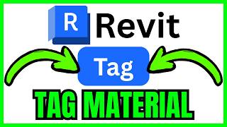 How To TAG MATERIAL In Revit (QUICK & EASY) 2026
