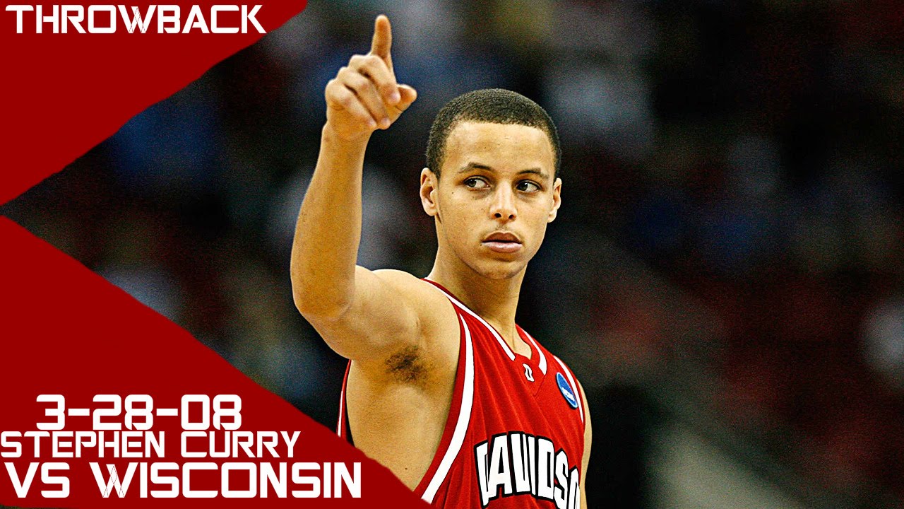 HBD Steph Curry 🎂 He took the NCAA tournament by storm in 2008