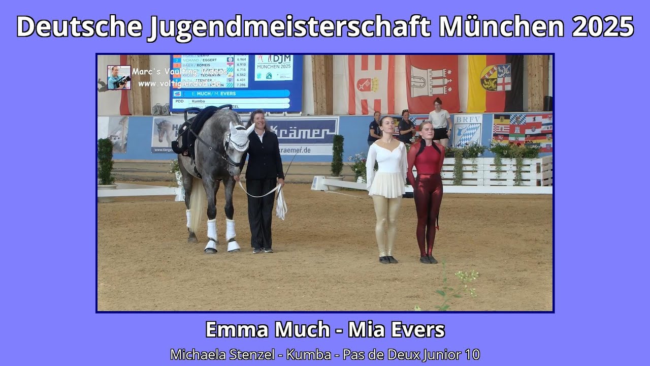 Emma Much - Mia Evers - Pas de Deux Junior 10 - DJM München 2025