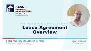 Real Property Management On Track - Lease Agreement Overview