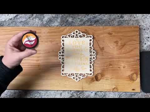 🔥 How To Burn Designs Into Wood w/Cricut & ORAMASK 813
