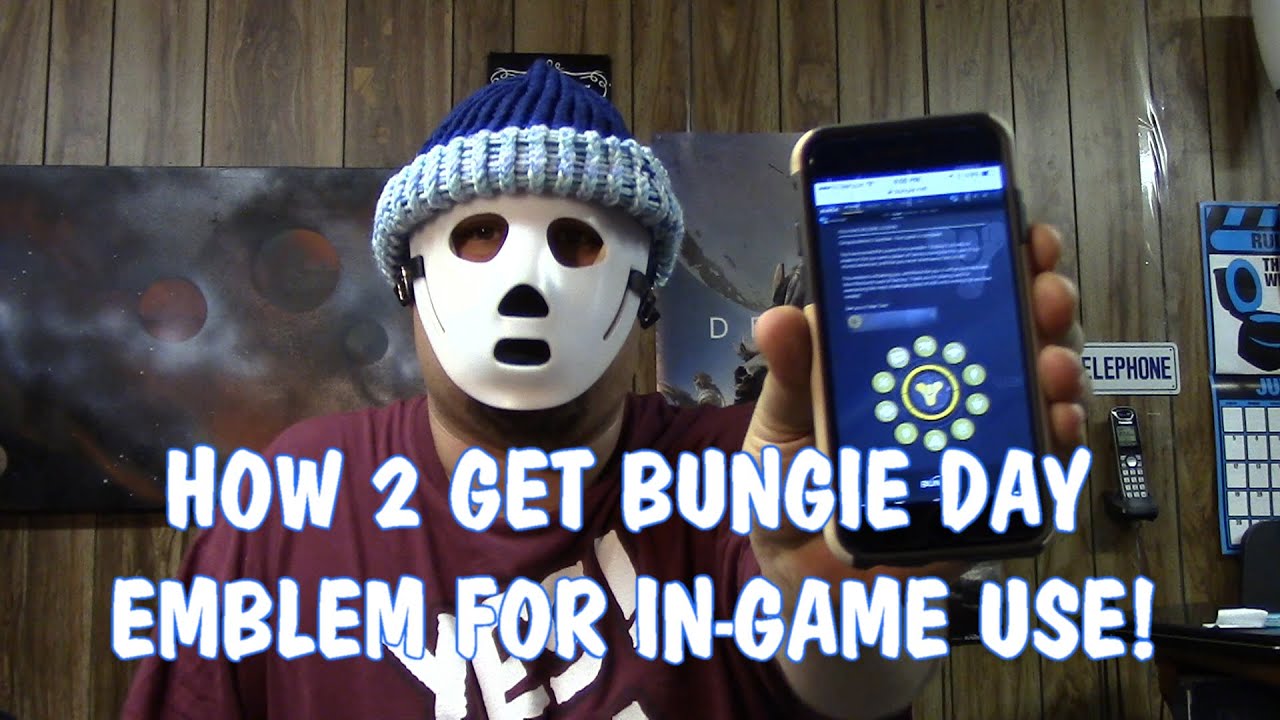 Destiny How to get Bungie Day emblem in game YouTube