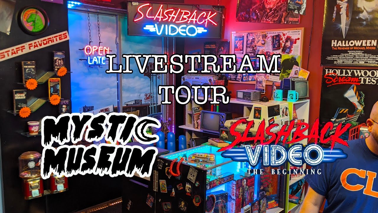 Mystic Museum's Slashback Video LIVE tour!