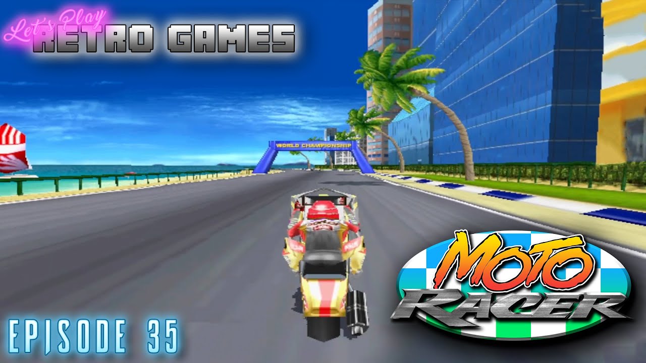 Retro Games Ep.35 | Moto Racer (1997) Gameplay
