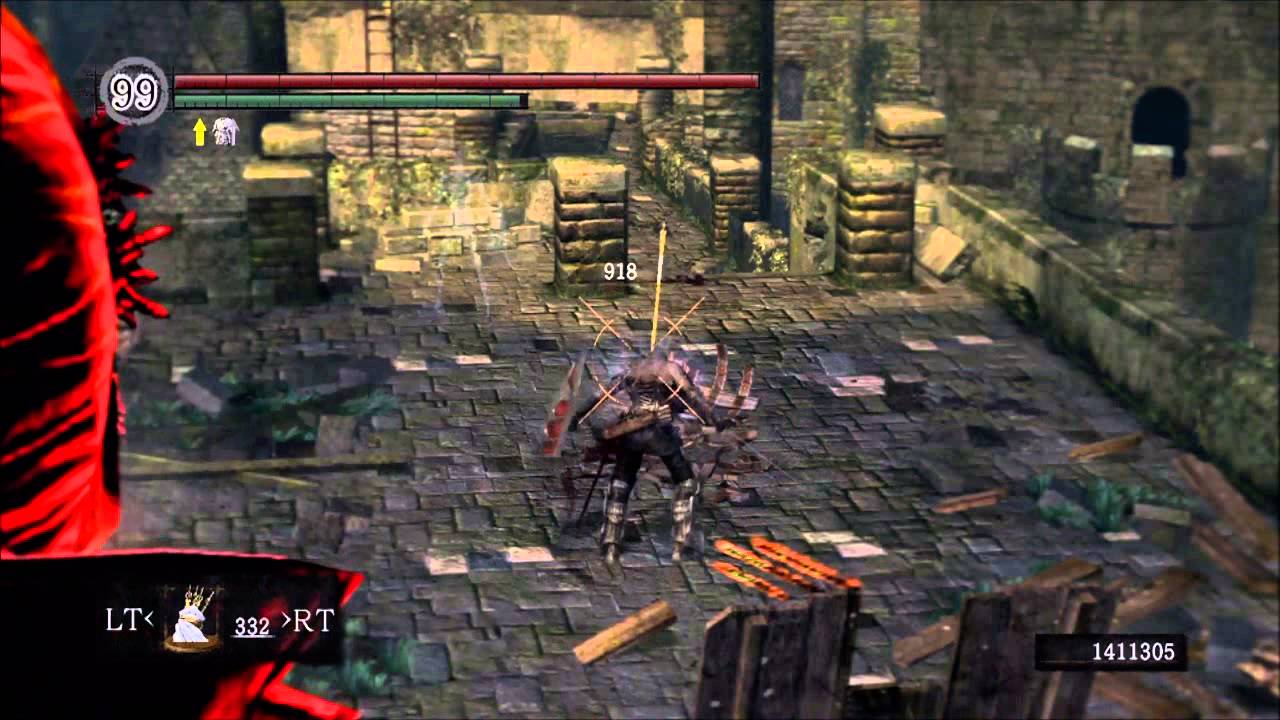 Dark Souls PvP The Repeating Composite Bow YouTube