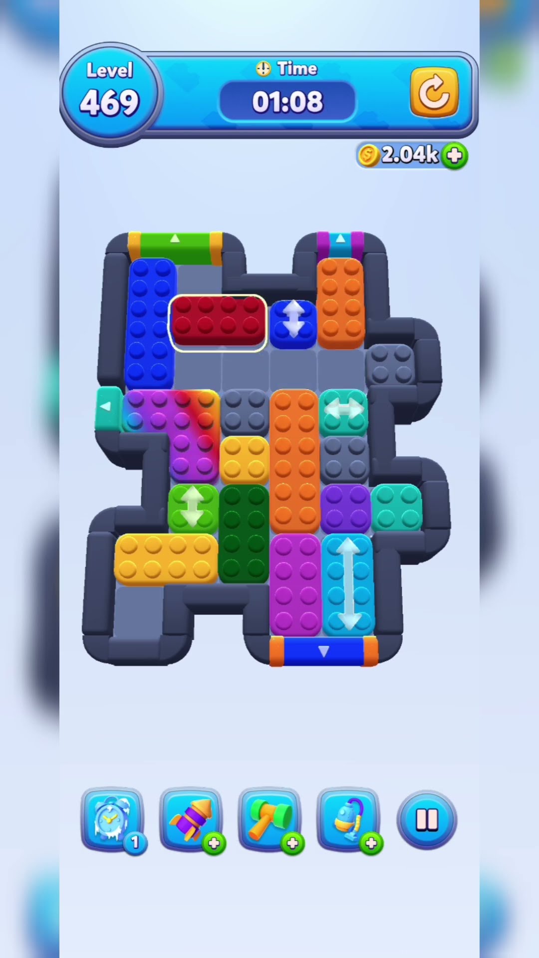 color block jam level 469#ammycandycrush #shorts #mobilegame