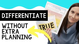 Differentiating Instruction in Elementary (Strategies That Actually Work For Personalized Learning)