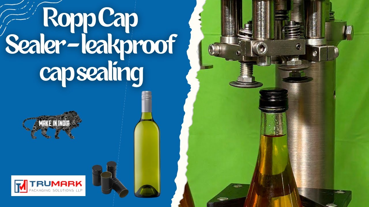 Ropp Cap Sealer - leakproof cap sealing - YouTube